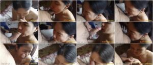 #Amateur Asian MILF BJ