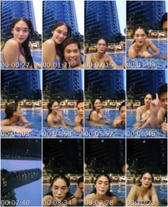 Pia Wurtzbach Boobs Swimming Pool Nipple Scandal