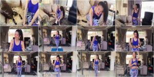 Sunshine Guimary Jumping Rope Video (No Bra Grabe!)